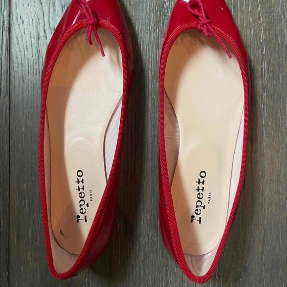 Repetto Brigitte ballerinas red (used) - Picture 2 of 6